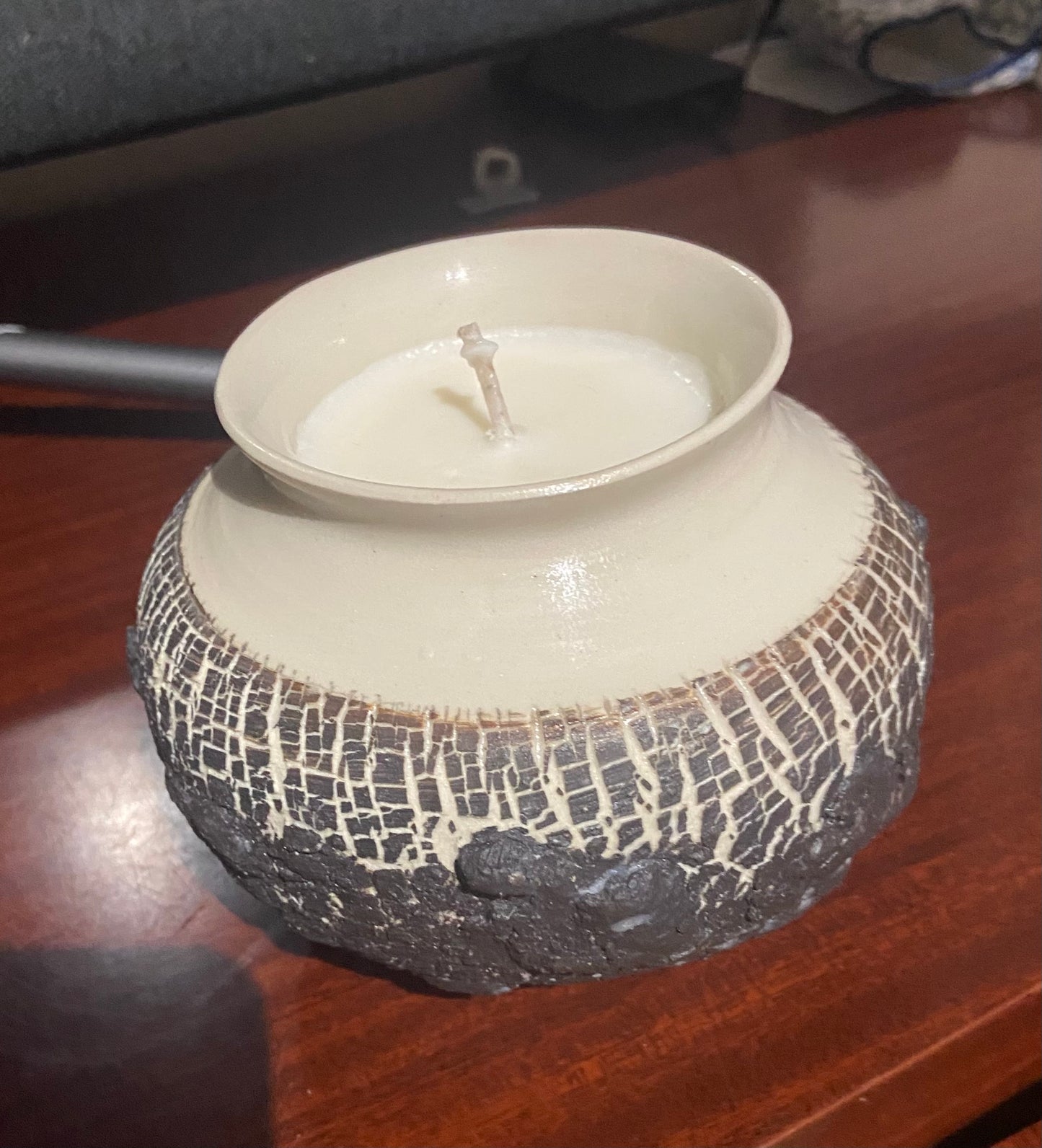 Lavender and citronella large candle