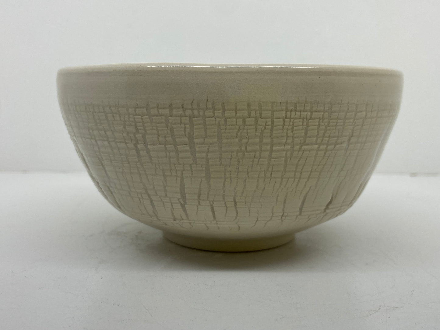 Neutral white bowl