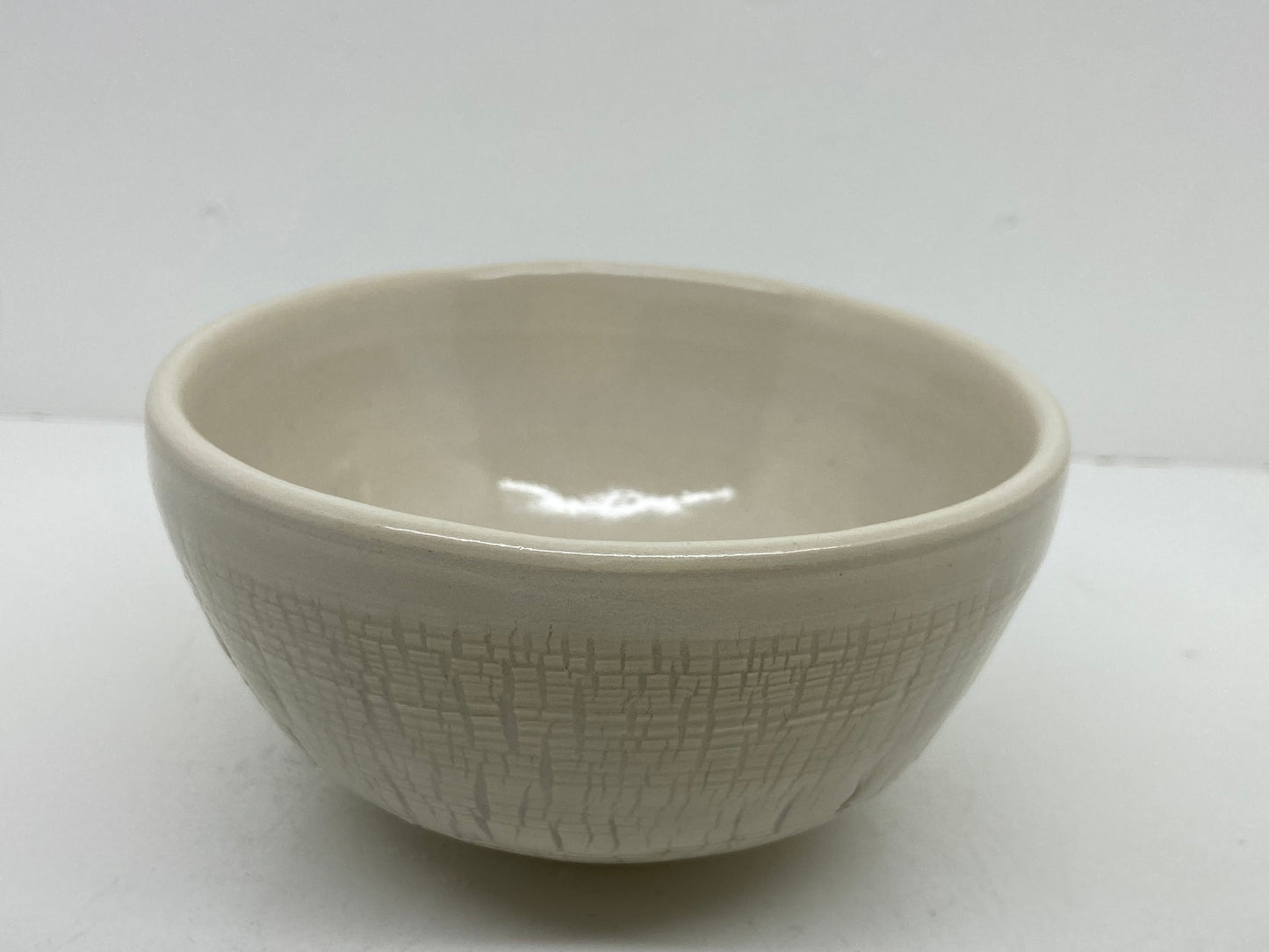 Neutral white bowl