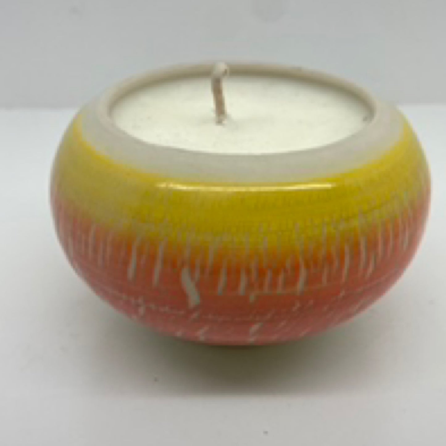 Sunset candle