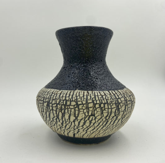 Small caste-iron effect vase