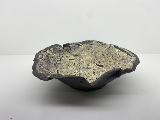 Large mycelium decorative bowl