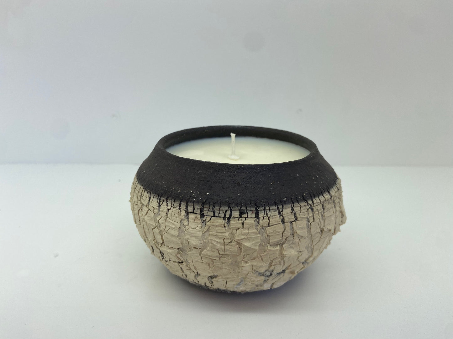 Dark Lemongrass and Sage scented candle